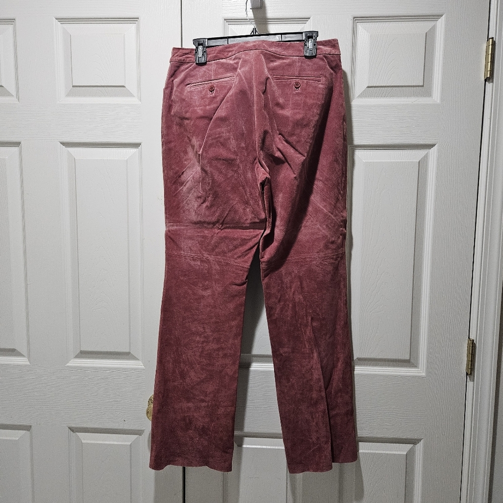 Newport News Suede Pants - Picture 2 of 10